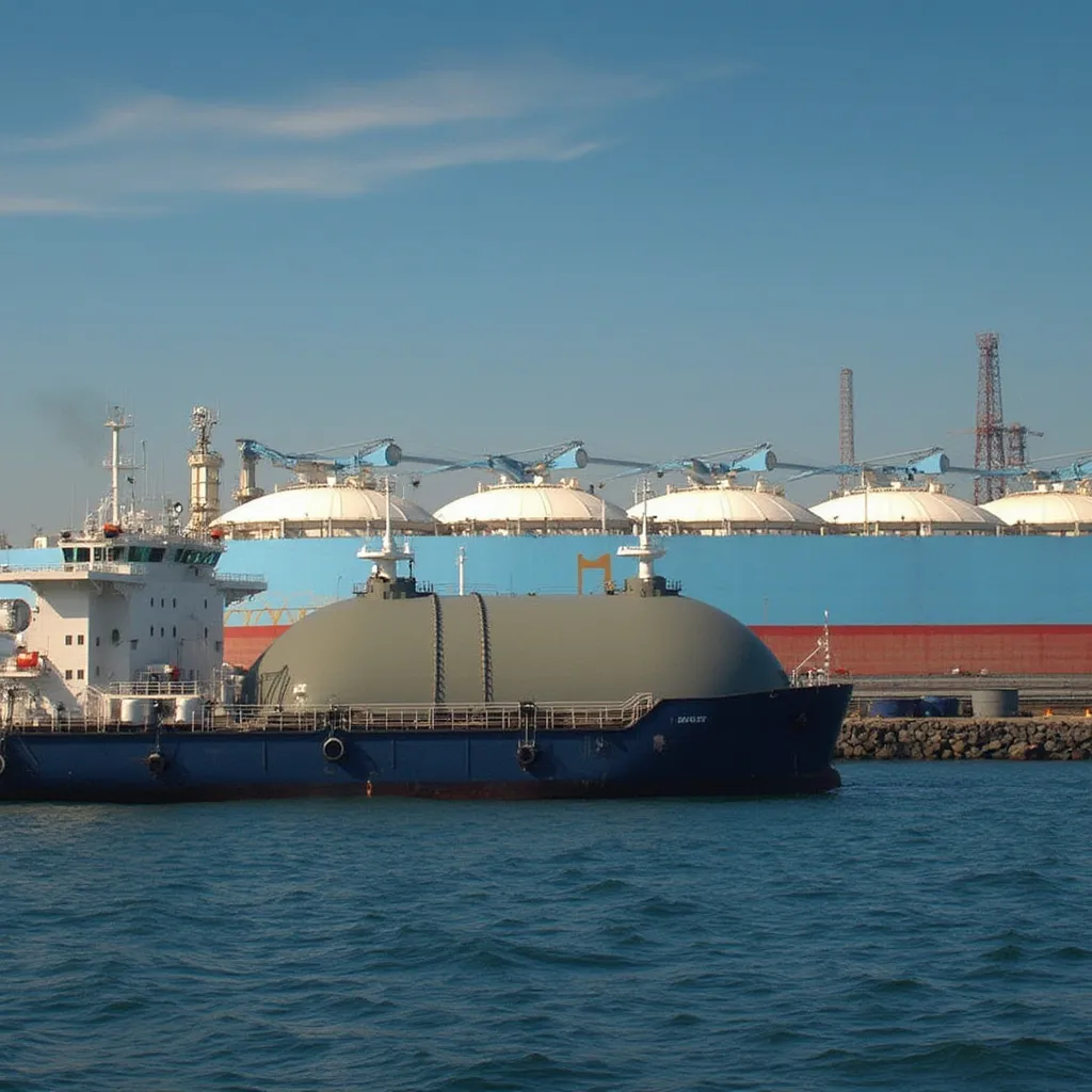 Barco de GNL argentino